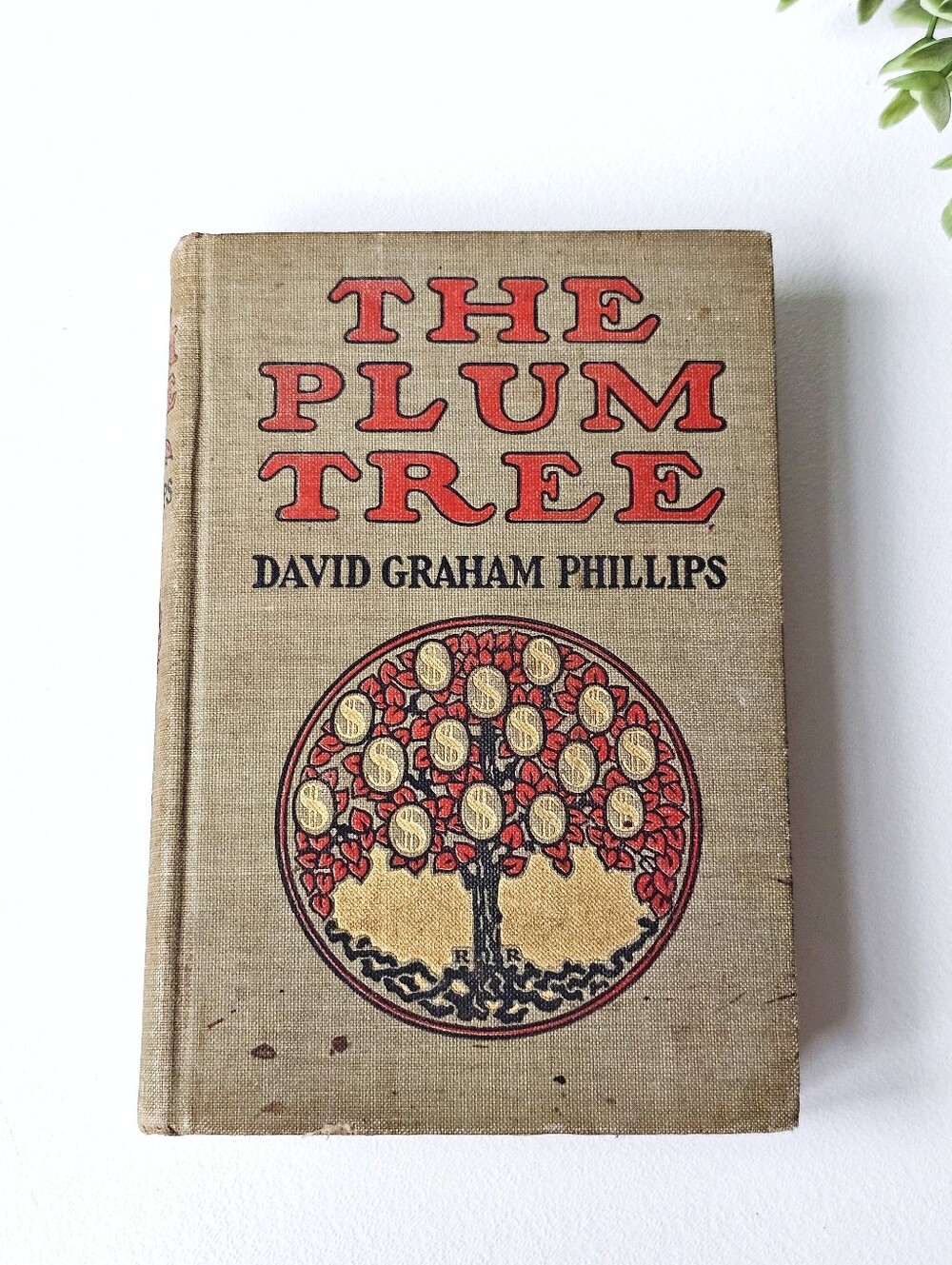 Antique 1905 The Plum Tree by David Graham Phillips Illustrated Hardcover Novel